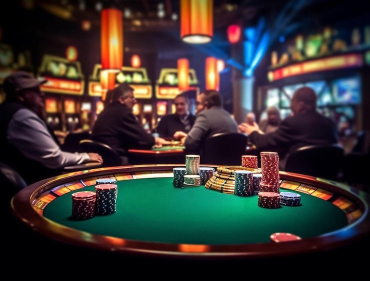 Meja live casino Blueprint Gaming dengan dealer profesional dan streaming video berkualitas tinggi
